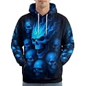 PAGYMO Graphic Hoodies for Men Funny Novelty Pullover Hooded Sweatshirt