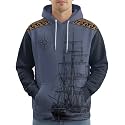 PAGYMO Graphic Hoodies for Men Funny Novelty Pullover Hooded Sweatshirt