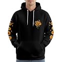 PAGYMO Graphic Hoodies for Men Funny Novelty Pullover Hooded Sweatshirt
