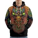 PAGYMO Graphic Hoodies for Men Funny Novelty Pullover Hooded Sweatshirt