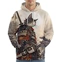 PAGYMO Graphic Hoodies for Men Funny Novelty Pullover Hooded Sweatshirt