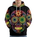PAGYMO Graphic Hoodies for Men Funny Novelty Pullover Hooded Sweatshirt