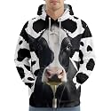 PAGYMO Graphic Hoodies for Men Funny Novelty Pullover Hooded Sweatshirt