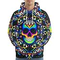 PAGYMO Graphic Hoodies for Men Funny Novelty Pullover Hooded Sweatshirt