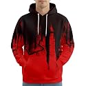 PAGYMO Graphic Hoodies for Men Funny Novelty Pullover Hooded Sweatshirt