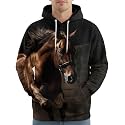 PAGYMO Graphic Hoodies for Men Funny Novelty Pullover Hooded Sweatshirt
