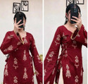 Pahirava Women Floral Print Straight Kurta