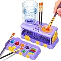 Paint Brush Cleaner with Paint Tray