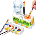 Paint Brush Cleaner with Paint Tray
