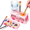 Paint Brush Cleaner with Paint Tray