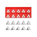 Paint Scraper Blade 1" Triple-Edge Triangle Carbide
