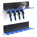 Paint Spray Gun Holder Wall Mount Holds 6 Spray Guns, 2 Pack