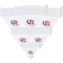 1000 Pack of Paint Strainers, Paint Filter Strainer Paper Cone - 190 Micron Ultra-Flow Blue Fine Mesh for Automotive Paint Spray Guns, Resin