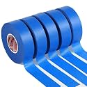 Painters Tape 1Inch Wide, 1Inch x 55 Yards × 5 Rolls Blue Painters Tape, Multi-Surface Painters Washi Tape for Wall Painting Masking Edges Trimming Labeling