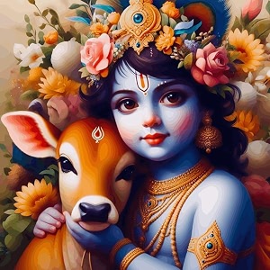 paintwaint krishna amp radha paint by number kit for adults amp kids  35 x 40 cm diy painting set with numbered canvas colors palette amp brushes  easy for beginners 16 colors canvas roll pw21