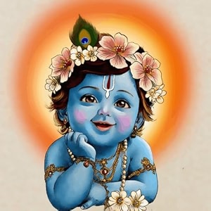 paintwaint krishna amp radha paint by number kit for adults amp kids  35 x 40 cm diy painting set with numbered canvas colors palette amp brushes  easy for beginners 16 colors canvas roll pw15