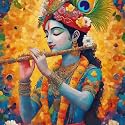 PaintWaint Krishna &amp; Radha Paint by Number Kit for Adults &amp; Kids | 35 x 40 cm DIY Painting Set with Numbered Canvas, Colors Palette &amp; Brushes | Easy for Beginners 16 Colors (MDF Frame, PW2)