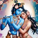 PaintWaint Krishna &amp; Radha Paint by Number Kit for Adults &amp; Kids | 35 x 40 cm DIY Painting Set with Numbered Canvas, Colors Palette &amp; Brushes | Easy for Beginners 16 Colors (Canvas Board, PW5)