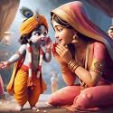 PaintWaint Krishna &amp; Radha Paint by Number Kit for Adults &amp; Kids | 35 x 40 cm DIY Painting Set with Numbered Canvas, Colors Palette &amp; Brushes | Easy for Beginners 16 Colors (Canvas Board, PW20)