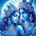 PaintWaint Krishna &amp; Radha Paint by Number Kit for Adults &amp; Kids | 35 x 40 cm DIY Painting Set with Numbered Canvas, Colors Palette &amp; Brushes | Easy for Beginners 16 Colors (Canvas Roll, PW24)