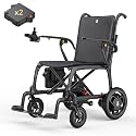 Paiseec Q5 22lbs Lightest Folding Electric Wheelchair, 100% Carbon Fiber