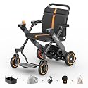 Paiseec W1 2-in-1 Electric Wheelchair for Adults, Easy Folding for Travel