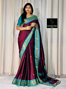 Paithani Woven Kanjivaram Pure Silk Saree