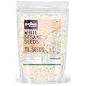 Paiya Organics White Sesame Seeds Raw &amp; Dehulled Safed til -Nutrient-Rich Superfood Great for Laddu making Cooking &amp; Health 200gm