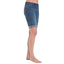PajamaJeans Bermuda Shorts for Women - Denim