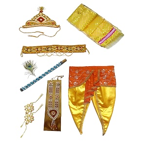 Pakhi Little Krishna Dress For Kids -