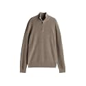 Solid Half Zipper Long Sleeve Winter Wear