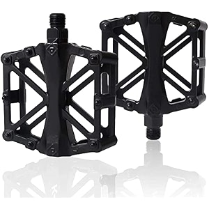pal mountain bike pedals mtb pedal for bmx 916 non-slip lightweight aluminum alloy off road bicycle cycling platform cycle pedal