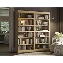 Palace Imports 12-Shelf Solid Wood Bookcase - 64" Wide Wooden Bookshelf - Yellow Bookcase, Modular Cabinets with Adjustable Shelves - 71.5" Tall Bookcases for Living Room - 100% Eco-Friendly Wood