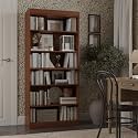Palace Imports Solid Wood Bookcase – Stackable Modular 6-Tier Bookshelf - 71.5" Tall x 32" Wide – Mocha, Open Display Shelf for Living Room, Office, Renewable 100% Eco-Friendly Wood, Made in Brazil