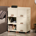 PALAK 6 Layer Foldable Cabinet Plastic Cupboard