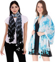 Palatt Printed Viscose Girls Scarf, Stole, Fancy Scarf