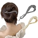 PALAY® Hair Stick for Bun, Women Tassel Bun Stick for Hair, Orchid Juda Hair Bun Accessories for Women Girls, Stylish Alloy Pearl Pendent Floral Hair Bun Stick