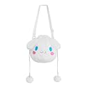 PALAY® Kawaii Cinnamoroll Plush Tote Bag - Soft Plush Cinnamoroll Purse Bag with Drawstring - Small Casual Bag for Girls Gift