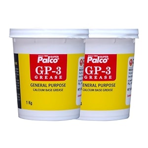 palco gp-3 grease 1kg pack of 2 general multipurpose water resistant amp chassis bearing calcium base grease for car machinery industrial agricultural bike chain lube nlgi-3 long lasting lubricant