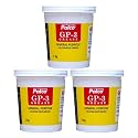 PALCO GP-3 Grease 1KG (Pack of 3) General Multipurpose Water Resistant & Chassis Bearing Calcium Base Grease for Car Machinery Industrial Agricultural Bike Chain Lube NLGI-3 Long Lasting Lubricant