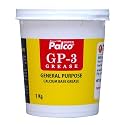 PALCO GP-3 Grease 1KG (Pack of 1) General Multipurpose Water Resistant &amp; Chassis Bearing Calcium Base Grease for Car Machinery Industrial Agricultural Bike Chain Lube NLGI-3 Long Lasting Lubricant
