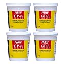 PALCO GP-3 Grease 1KG (Pack of 4) General Multipurpose Water Resistant &amp; Chassis Bearing Calcium Base Grease for Car Machinery Industrial Agricultural Bike Chain Lube NLGI-3 Long Lasting Lubricant