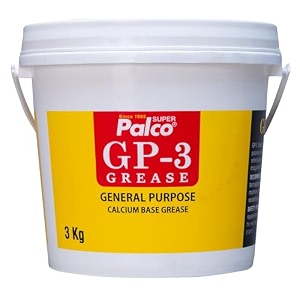 palco gp-3 grease 3kg pack of 1 general multipurpose water resistant amp chassis bearing calcium base grease for car machinery industrial agricultural bike chain lube nlgi-3 long lasting lubricant