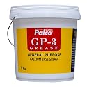 PALCO GP-3 Grease 5KG (Pack of 1) General Multipurpose Water Resistant & Chassis Bearing Calcium Base Grease for Car Machinery Industrial Agricultural Bike Chain Lube NLGI-3 Long Lasting Lubricant