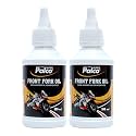 PALCO PAL FRONT FORK OIL | Suspension Fork Fluid | Shock Absorber Oil for Comfortable Ride | Superior Damping Performance, long-lasting with Smooth Suspension Performance 350 ml (Pack of 2)