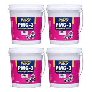 palco pmg-3 red grease 2 kg nlgi-3 multipurpose lithium grease pack-4
