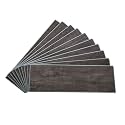 Palisade 22.8 in. x 7.31 in. Vinyl Wall Tiles in Ashen Slate (10 Pack)