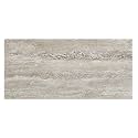 Palisade Interlocking Vinyl Waterproof Wall/Backsplash Tiles for Kitchen or Bathroom in Grecian Earth (4.5x11 in. Sample)
