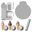 Palksky Dustproof Seal Lid for Ninja Swirl Ice Cream Maker,Swirl Pint Containers Accessories for Ninja Swirl Creami,5 Piece Set,Grey