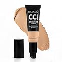 Palladio Full-Coverage Color Correction CC Cream, Oil-Free with Peptides & Vitamin C, Best for Correcting Redness and Uneven Skin Tone, Buildable Foundation Coverage (Med 30N)